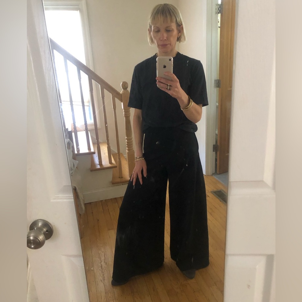 Vintage wide leg dress pants